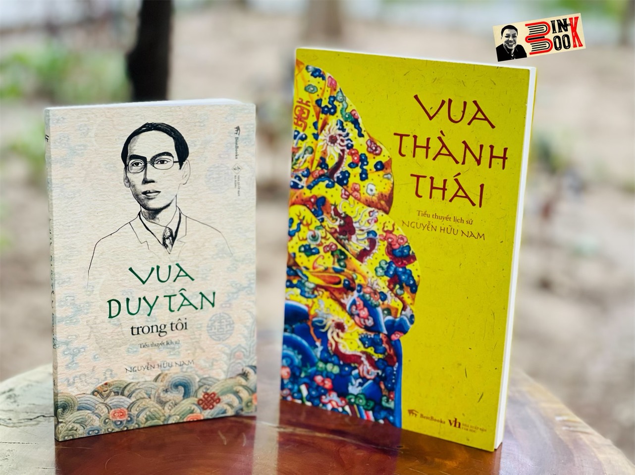 Combo 2 cuốn tiểu thuyết lịch sử Vua Duy Tân Trong Tôi  Vua Thành Thái  Nguyễn Hữu Nam  Bestbooks  NXB Đà Nẵng - Bìa mềm