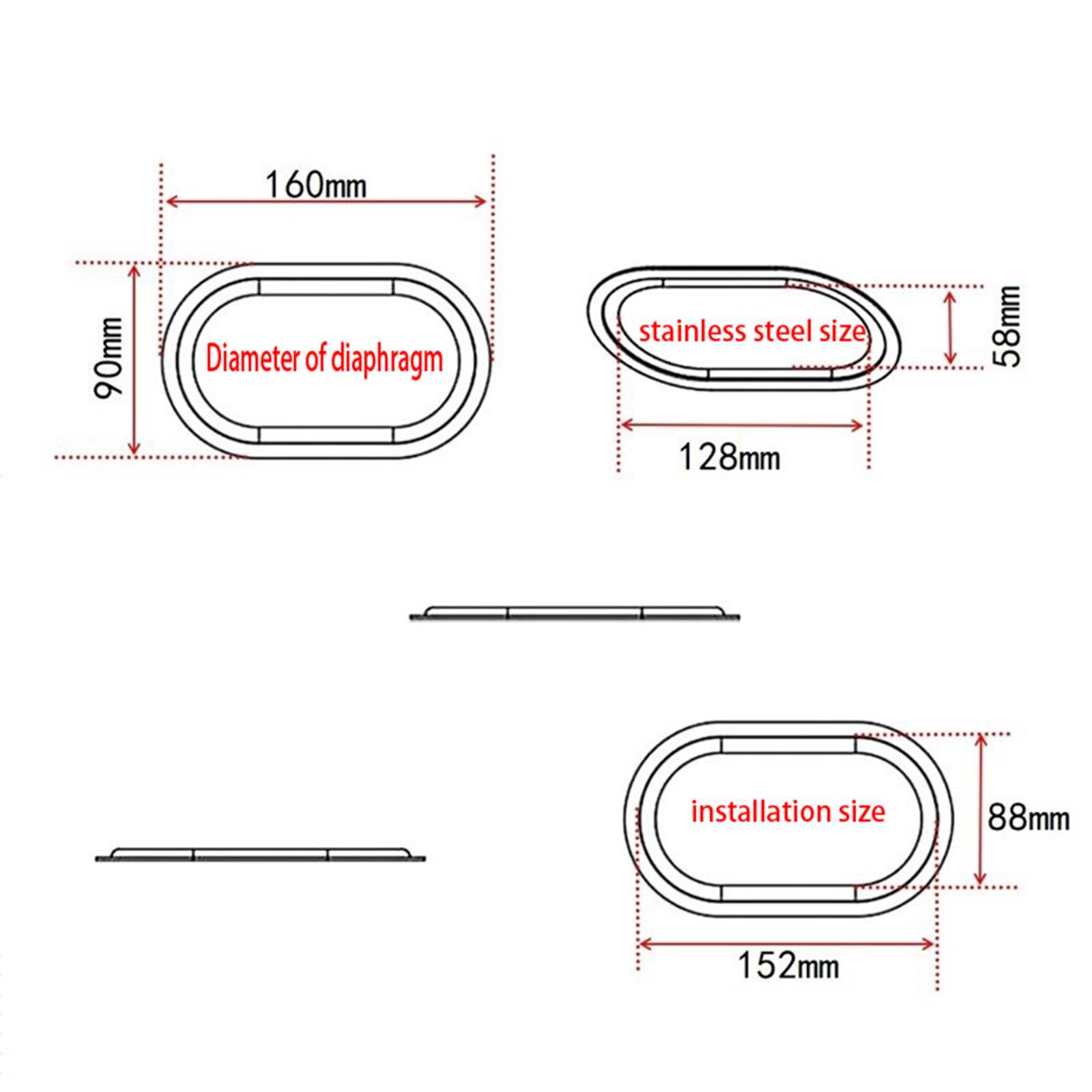 Vibration Platen Bass Vibration DIY Low Frequency Bass Speaker Passive  Passive Bass for Replacement Loudspeaker Bass Vibrating Home