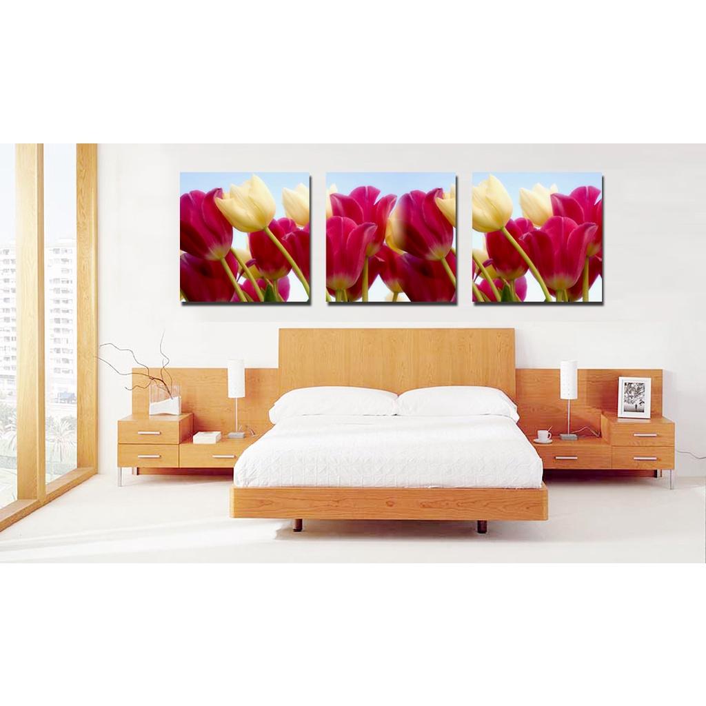 Tranh treo tường trang trí phòng khách, tranh bộ 3, tranh bộ ghép nhiều mẫu tranh treo tường