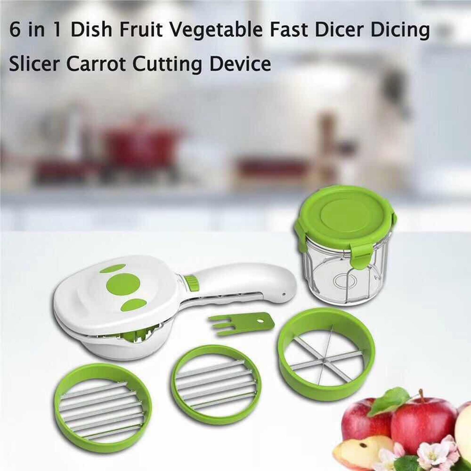 Máy cắt rau củ quả đa chức năng 5 trong 1 bằng thép không gỉ