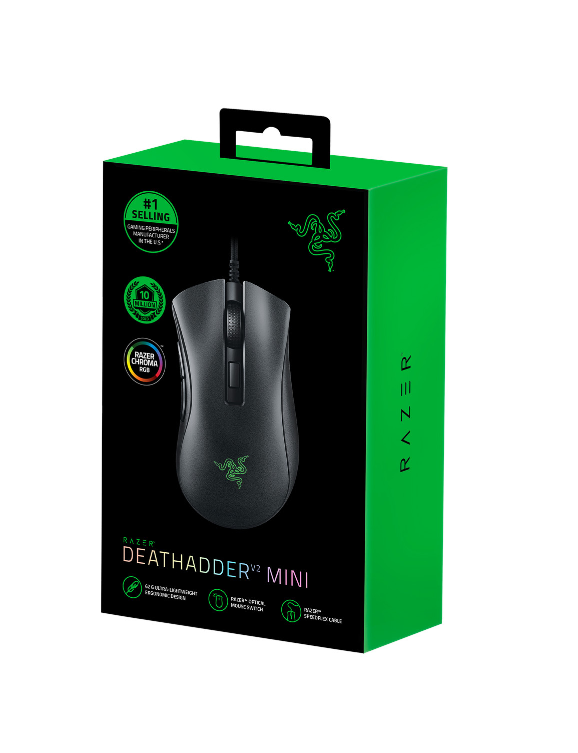 Chuột Razer DeathAdder V2 Mini-Ergonomic Wired_RZ01-03340100-R3M1 - Hàng chính hãng