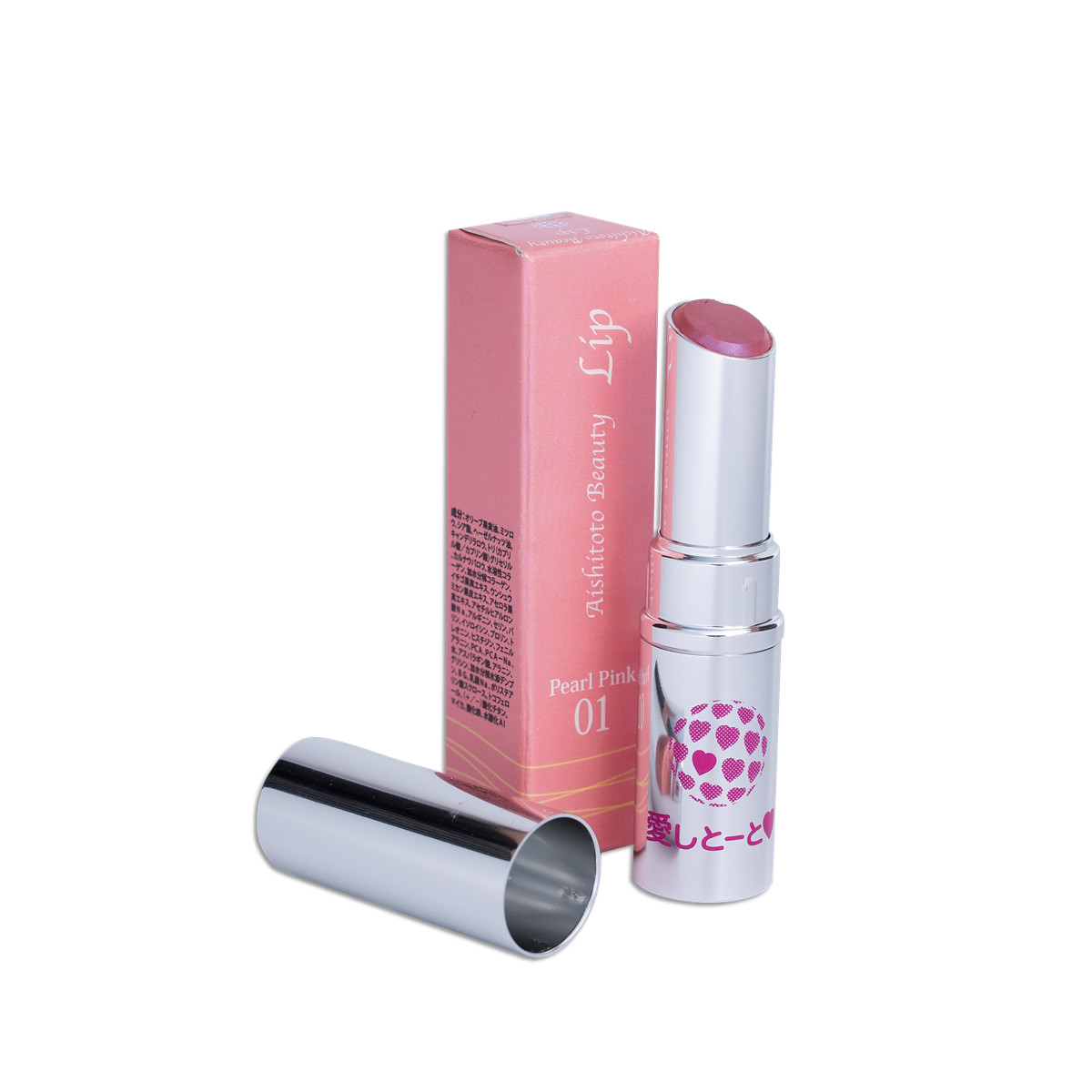 Son Dưỡng Có Màu AISHITOTO Beauty Lip Pearl Pink - Màu Hồng Ngọc Trai 4.8g
