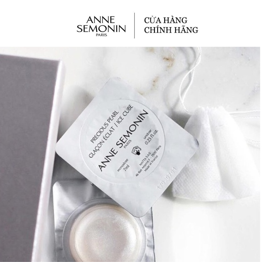 Serum Ngọc Trai Băng Anne Semonin Precious Pearl Ice Cubes 7ml