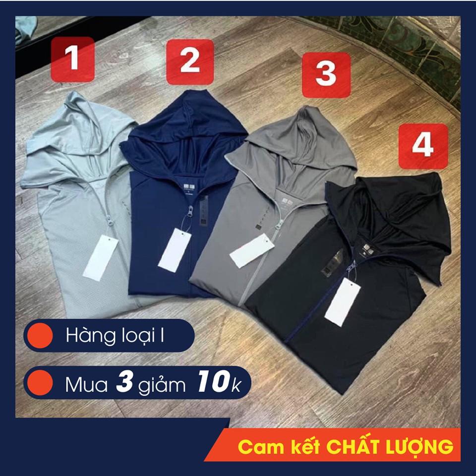 ÁO CHỐNG NẮNG NAM , THÔNG HƠI THOÁNG MÁT -CHẤT VẢI KIM CƯƠNG .
