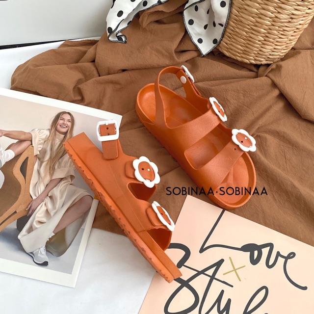 Sandal hoa hàn quốc siêu xinh