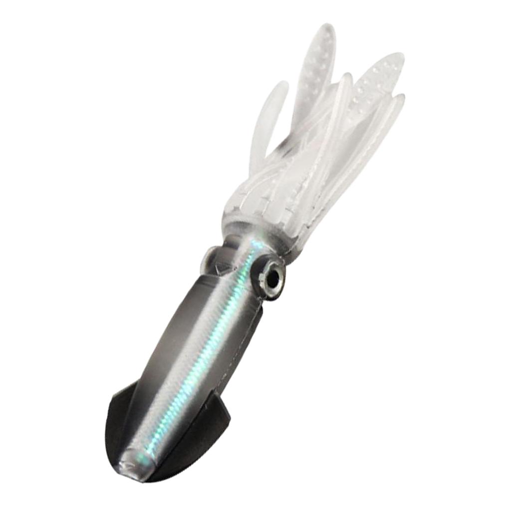 2Pcs Fishing Soft Artificial Bionic Squid Skirts Lures Baits Tackles - 8.5g