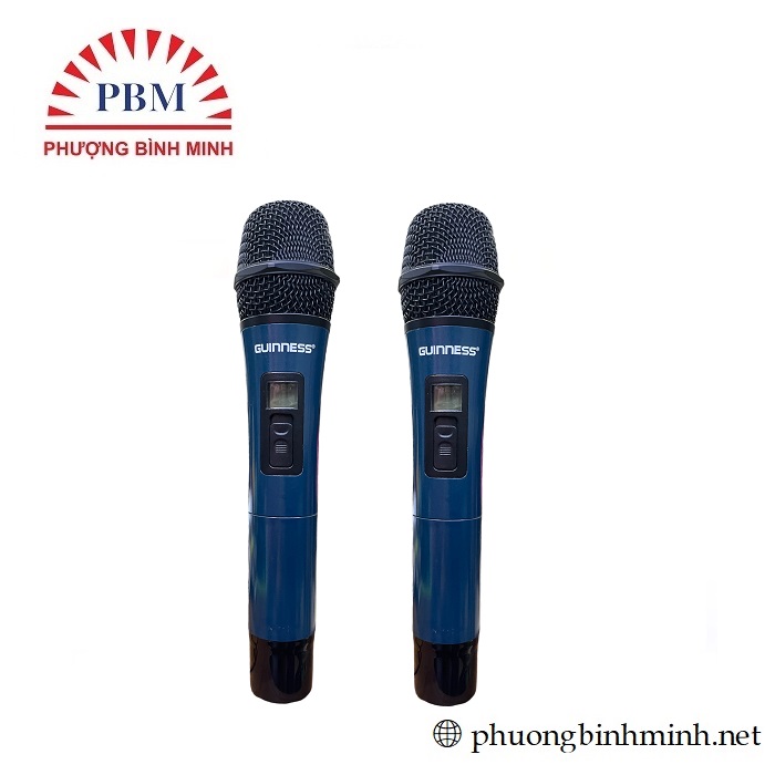 Micro Karaoke Guinness MU-885i tặng kèm pin sạc đế sạc - Hàng chính hãng.