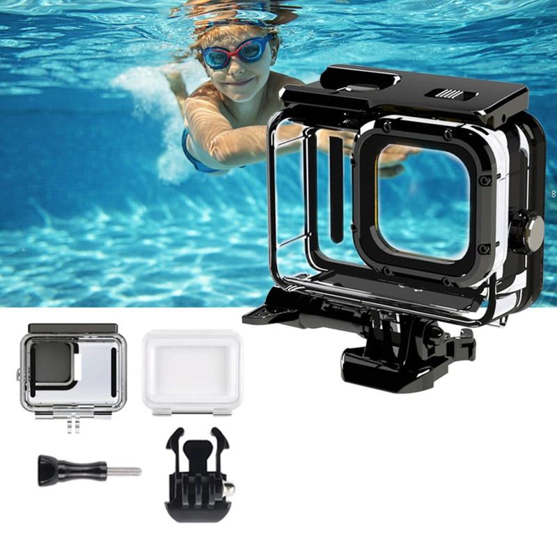 Vỏ Bảo Vệ Chống Thấm Nước 50m Cho Camera Gopro- Hero 9