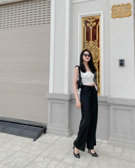 Quần ống rộng Basic Pants