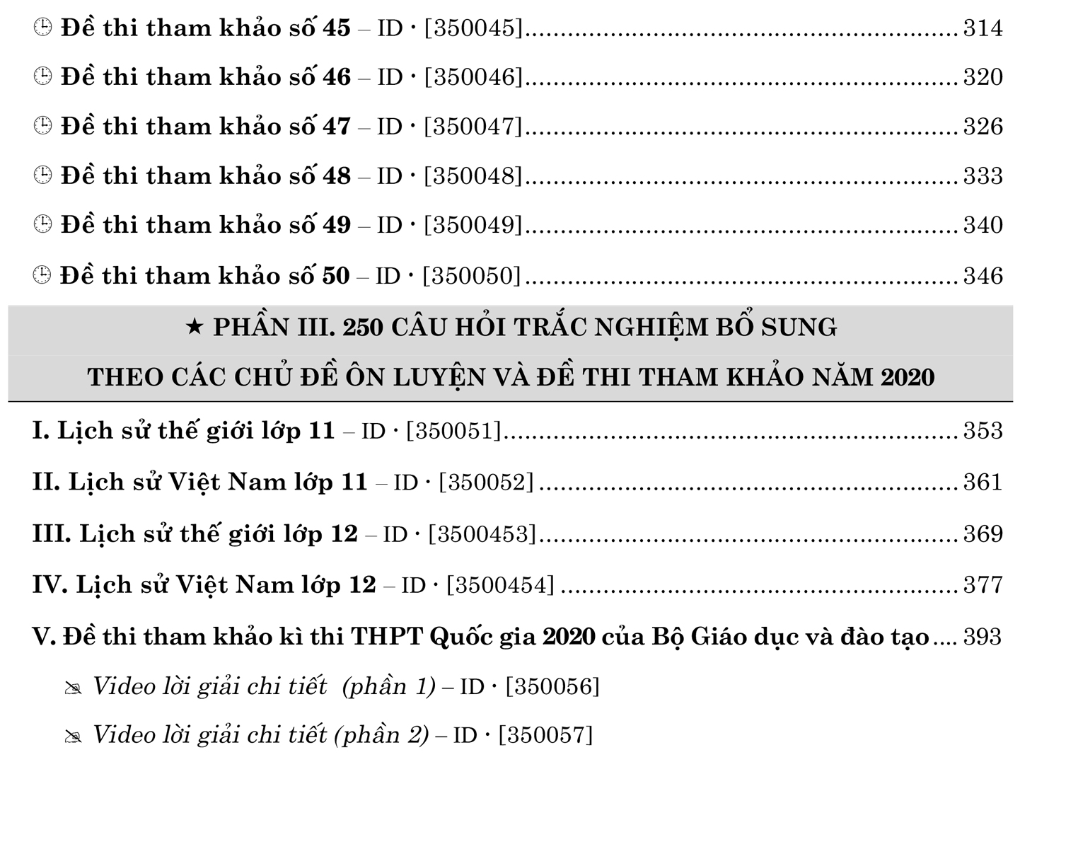 50 Đề Thi Chọn Lọc Chinh Phục Điểm Cao Kì Thi THPT Quốc Gia Môn Lịch Sử