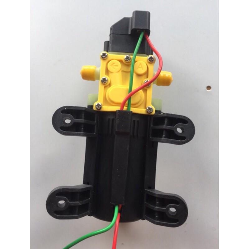 Bơm tăng áp mini 12V lưu lượng 5l/phút bơm tự ngắt khi khoá nước đầu ra tặng kèm lọc rác mini siêu tiện