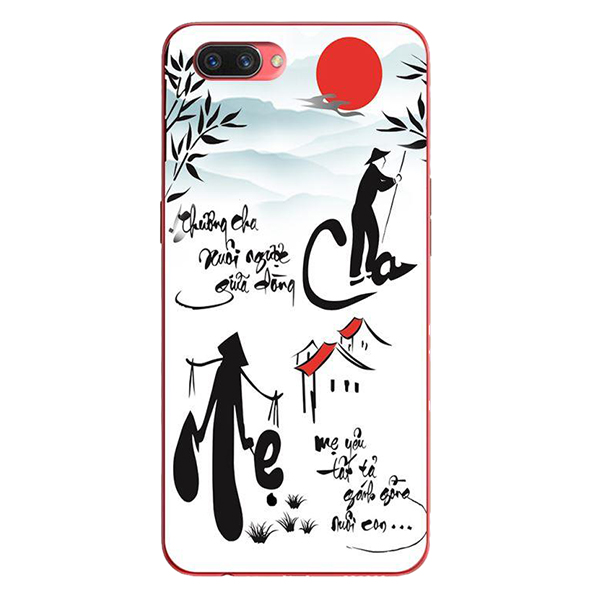 Ốp Lưng Dành Cho Oppo A3s - Thương Cha Mẹ