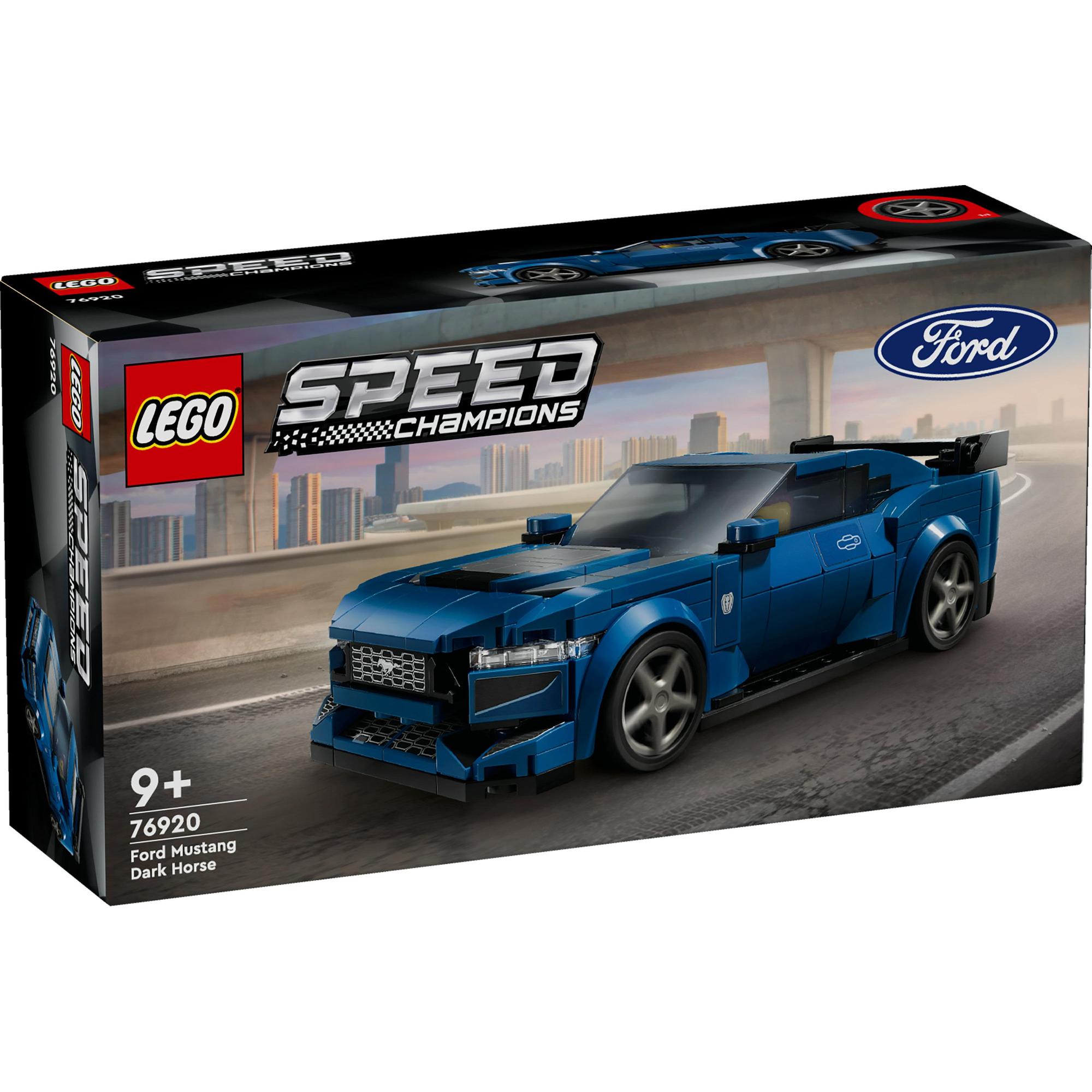 LEGO SPEED CHAMPIONS Đồ chơi lắp ráp Siêu xe Ford Mustang Dark Horse (344 Chi Tiết)