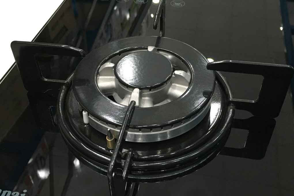 Bếp Gas Âm Rinnai RVB-6SDQ - Đen - Hàng Chính Hãng