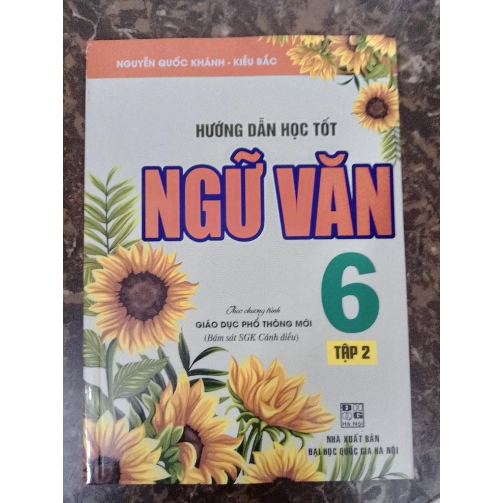 Sách - Combo Hướng Dẫn Học Tốt Ngữ Văn 6 - Bám Sát SGK Cánh Diều