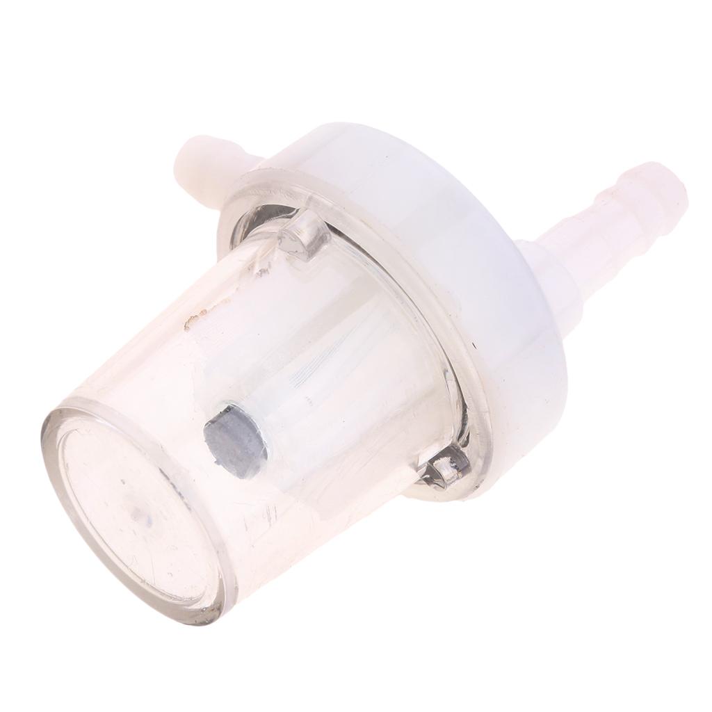 Universal Petrol Inline Fuel Filter LARGE Car Part Fit 6mm&8mm Pipes 10pcs