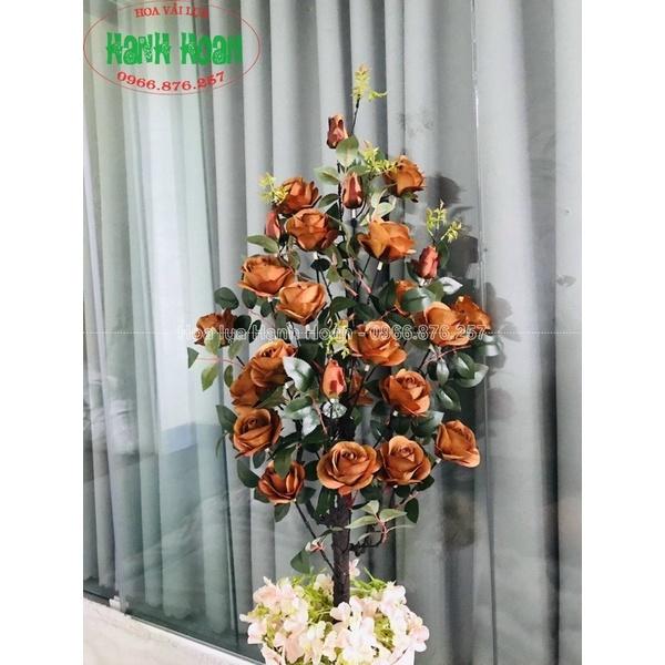 Cây hoa Hồng ISLAND cao cấp 110cm - Cây hoa trang trí