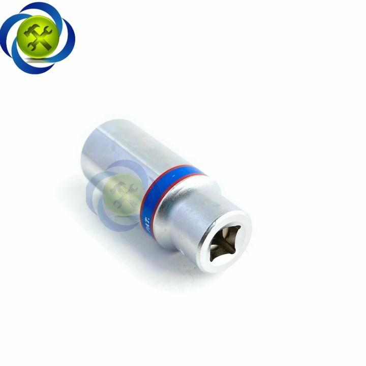 Tuýp 19mm loại 3/8 dài 63mm có 6 cạnh màu trắng Kingtony 323519M