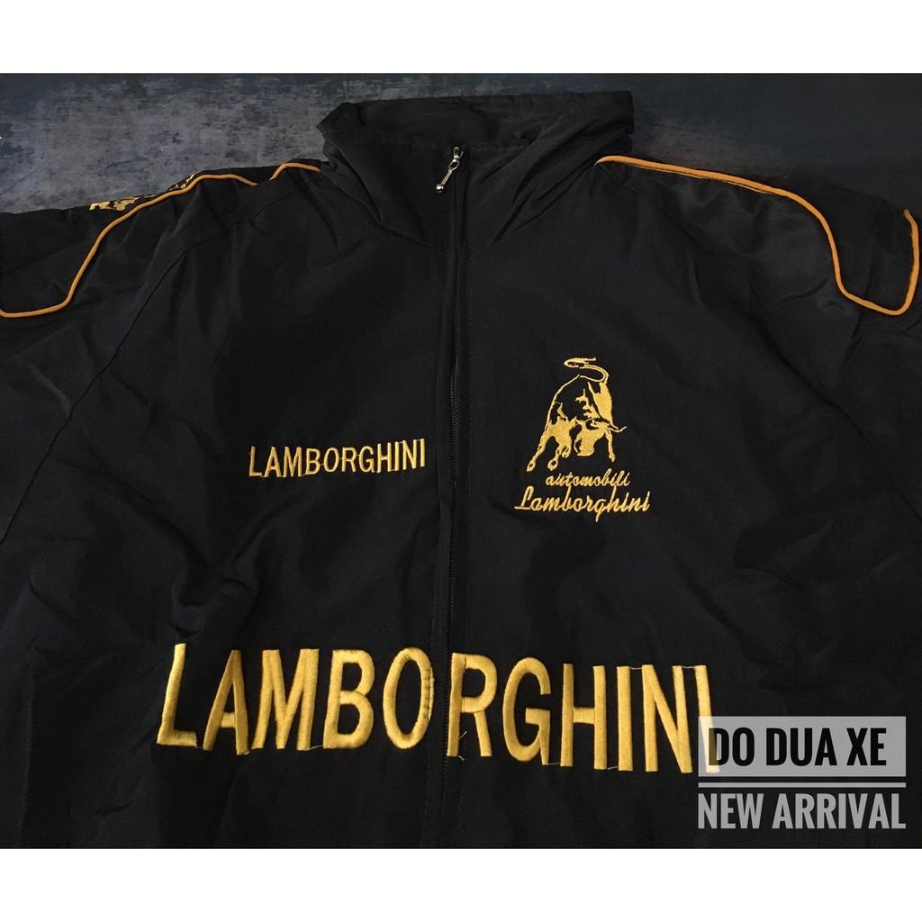 Áo khoác_áo gió đua xe Lamborghini