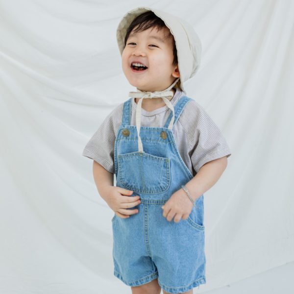 Quần Yếm Denim cho bé trai