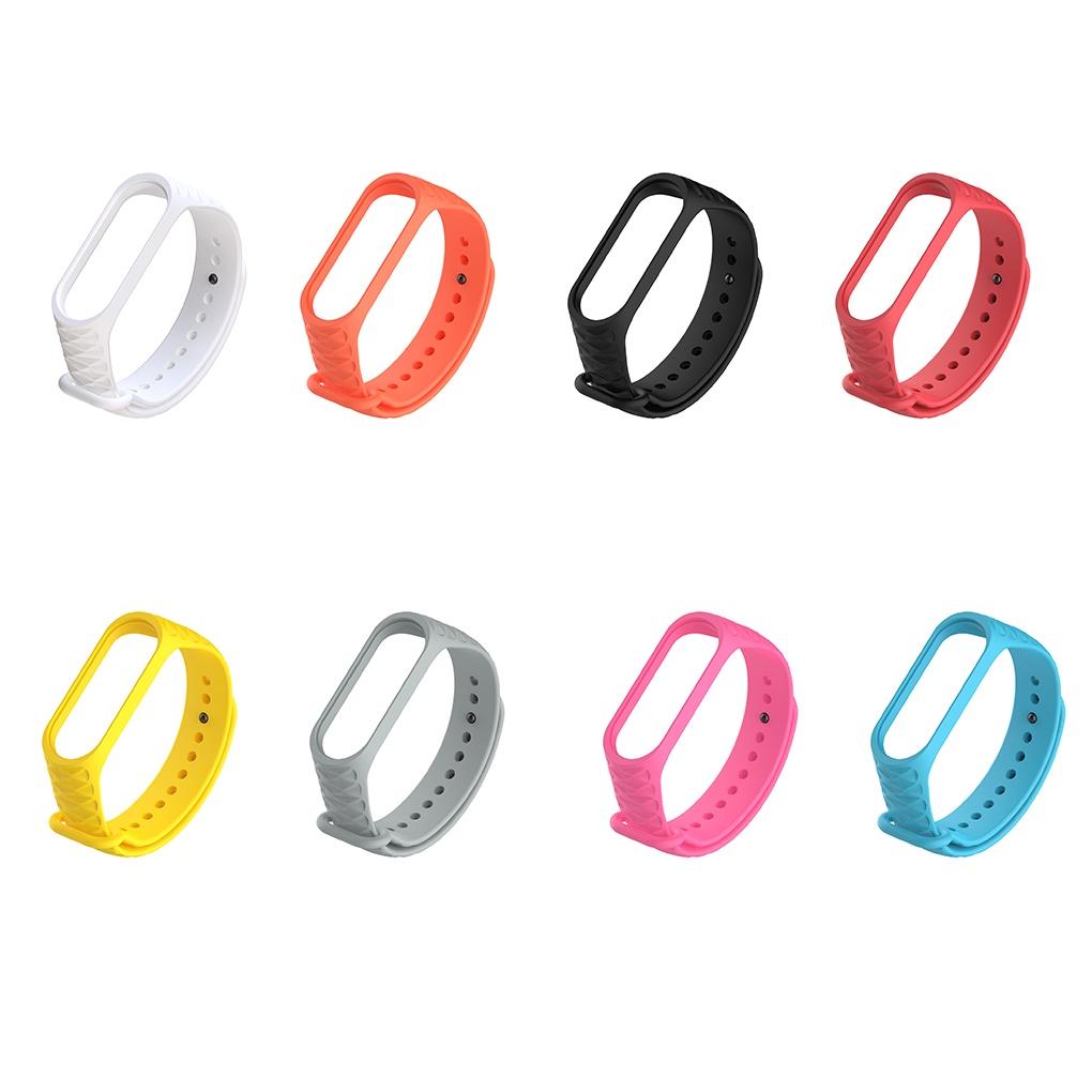 Replacement for Xiaomi Mi Band 4 3 Watch Band Wristband Anti-lost TPU Silicone Wrist Strap Bracelet【vollter1