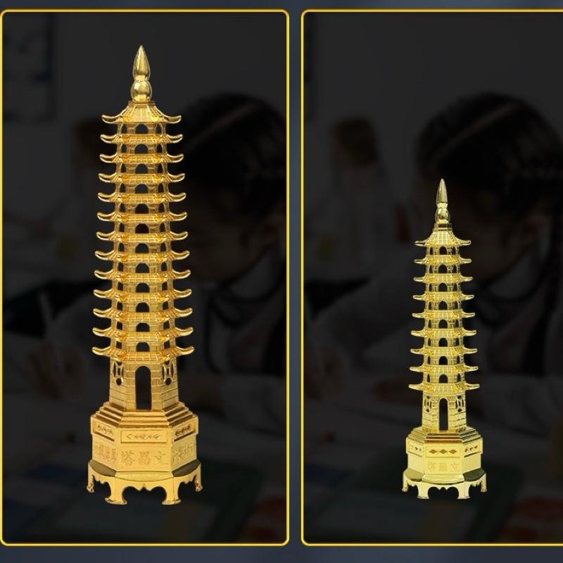 Tháp văn xương 9 tầng hợp kim đồng cầu đỗ đạt công danh