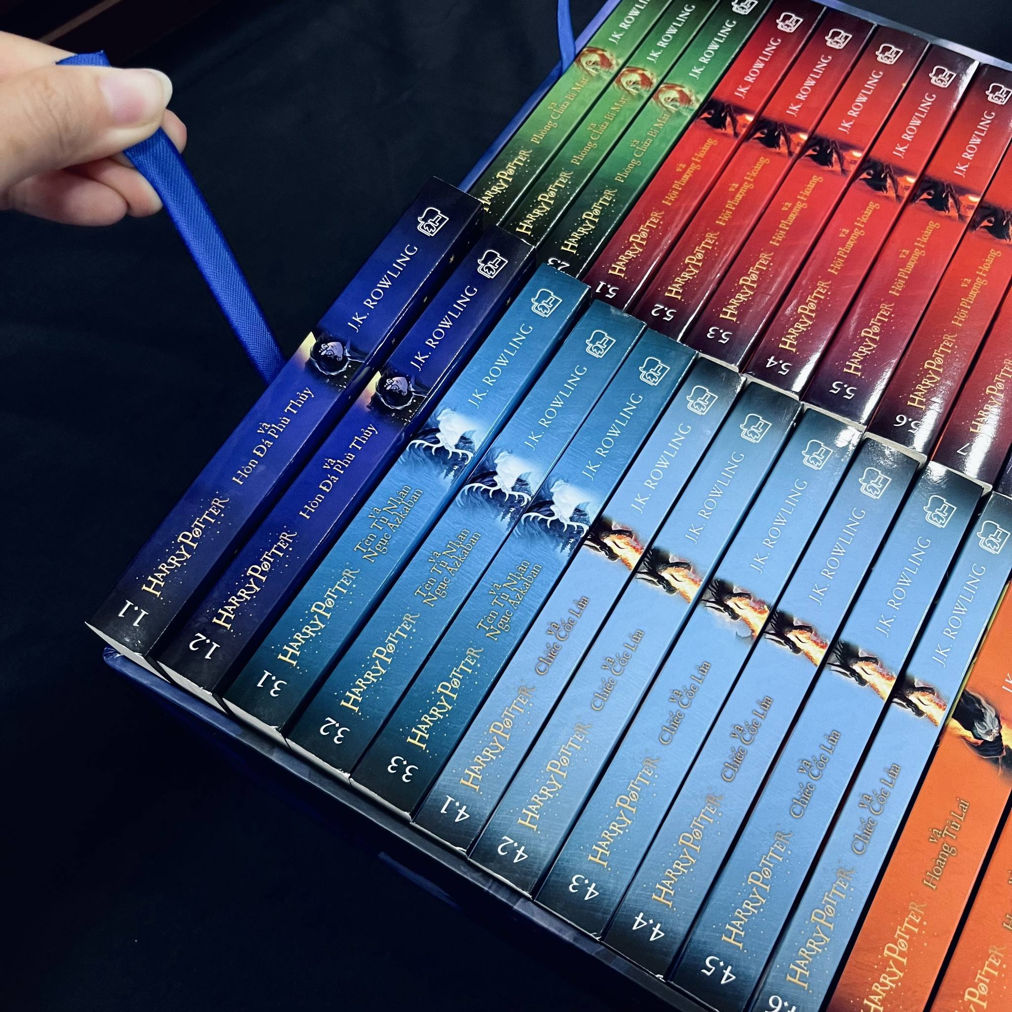 Sách - Harry Potter - Khổ Nhỏ - Boxset 30 cuốn - Trọn bộ 7 tập (NXB Trẻ)