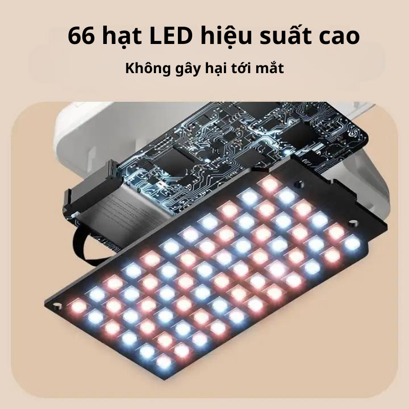 Đèn Led F6 Kẹp Điện Thoại / Laptop Dùng Để Livestream, Chụp Hình Có 3 Chế Độ Sáng Có Thể Điều Chỉnh Và Sạc - Hàng chính hãng