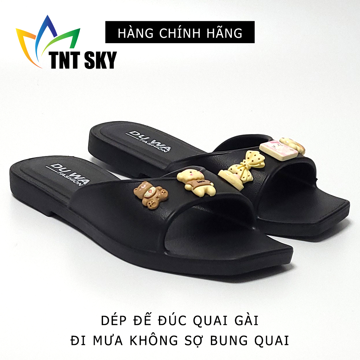 Dép Nữ Quai Ngang Siêu Nhẹ - Hàng Chính Hãng - TK371