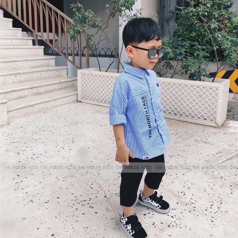 Quần Dài Cho Bé Trai Quần Kaki Trẻ Em Cao Cấp THE HOUSE KIDS Màu Đen