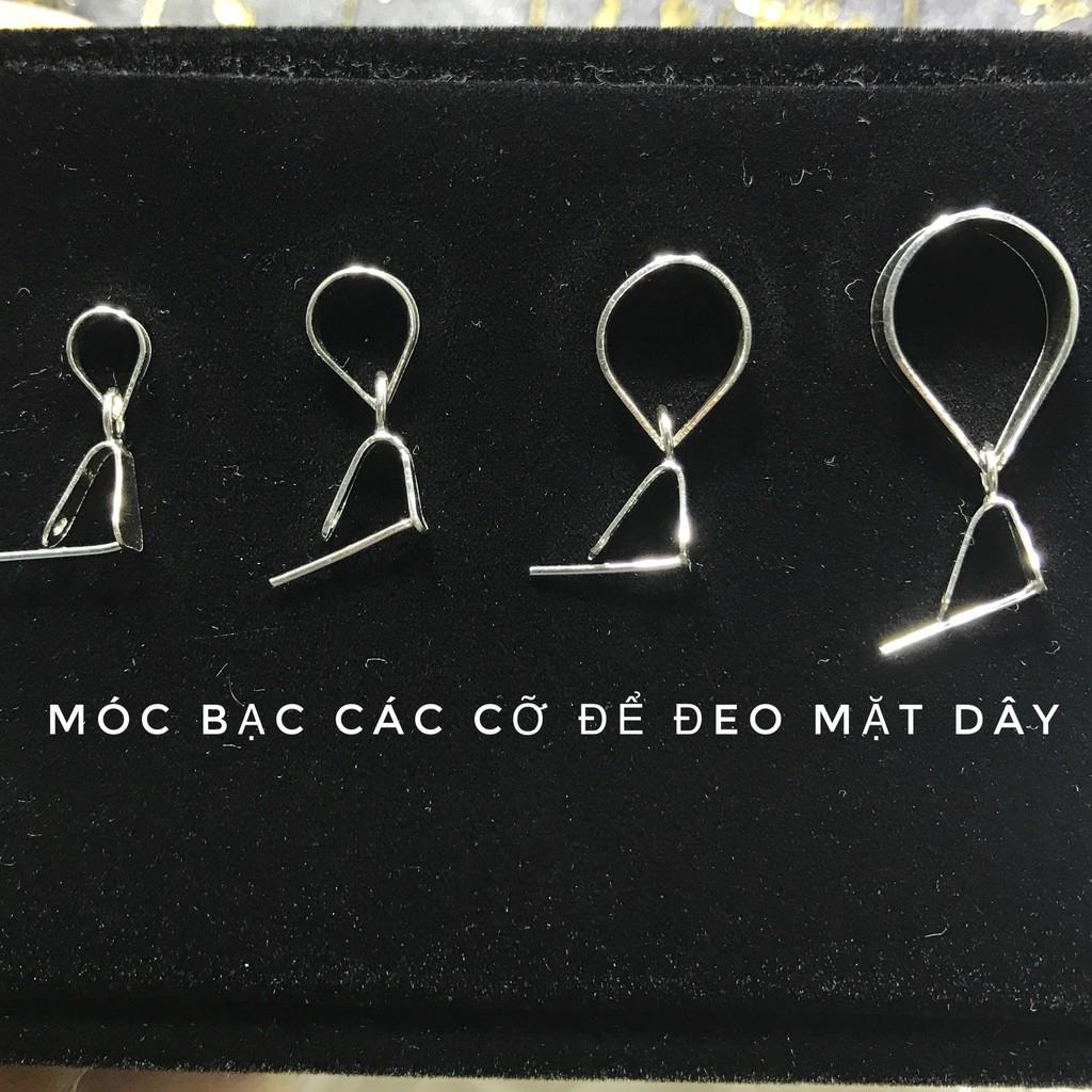 Móc bạc dùng để đeo mặt dây chuyền