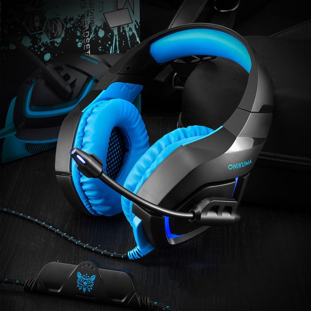 Stereo Bass Surround Gaming Headset with Mic for  Xbox  PC