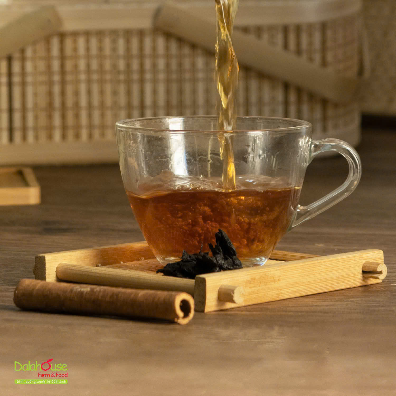 Trà Thanh Xuân Dalahouse Hộp 50g - Thanh Nhiệt, Mát Gan, Cải Thiện Giấc Ngủ, Tốt Cho Tim Mạch, Giảm Cân, Eatclean, Healthy