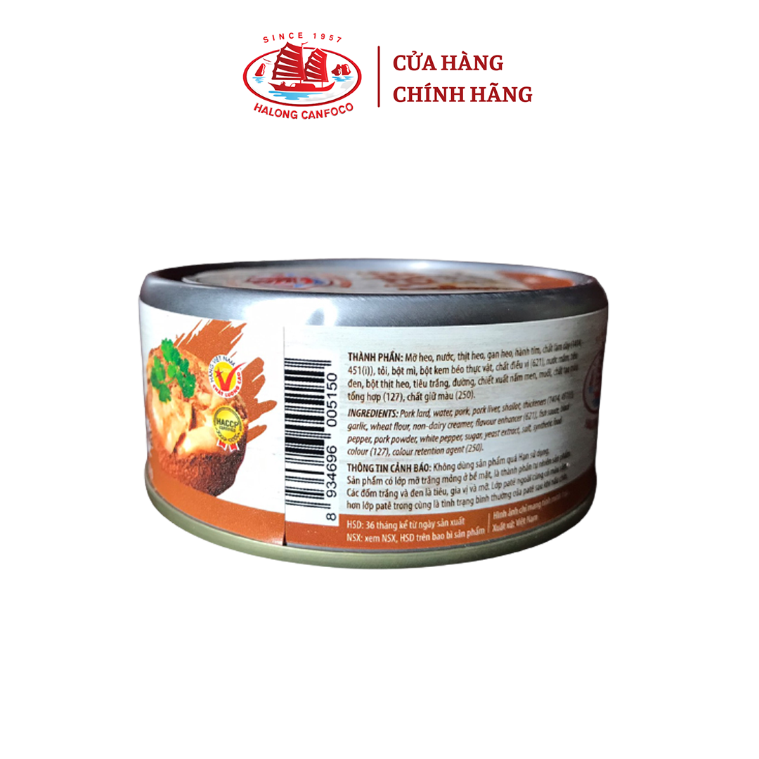 Patê Cột Đèn Hải Phòng 150g - Đồ Hộp Hạ Long