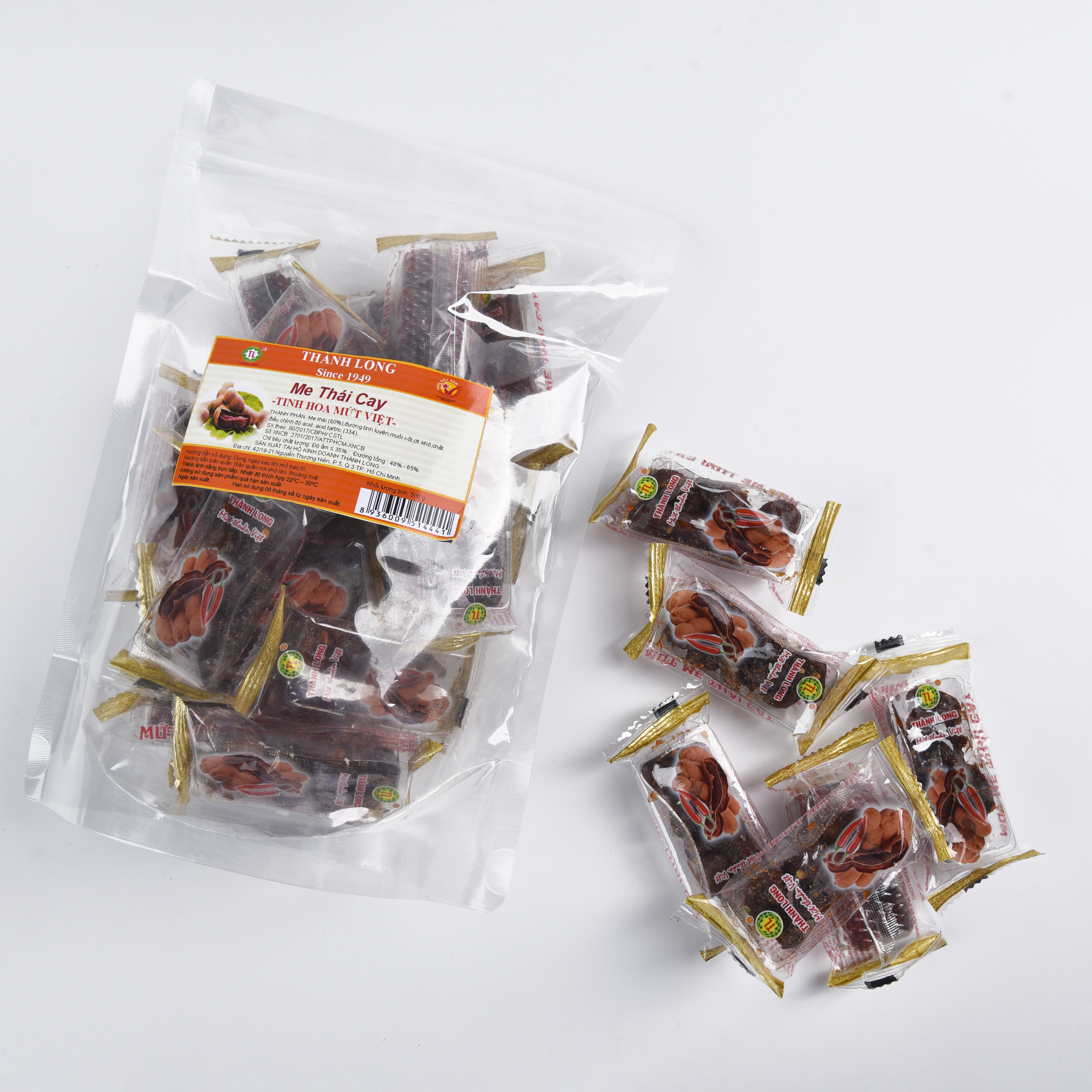 MỨT ME THÁI CAY THÀNH LONG 500G - VIỆT NAM