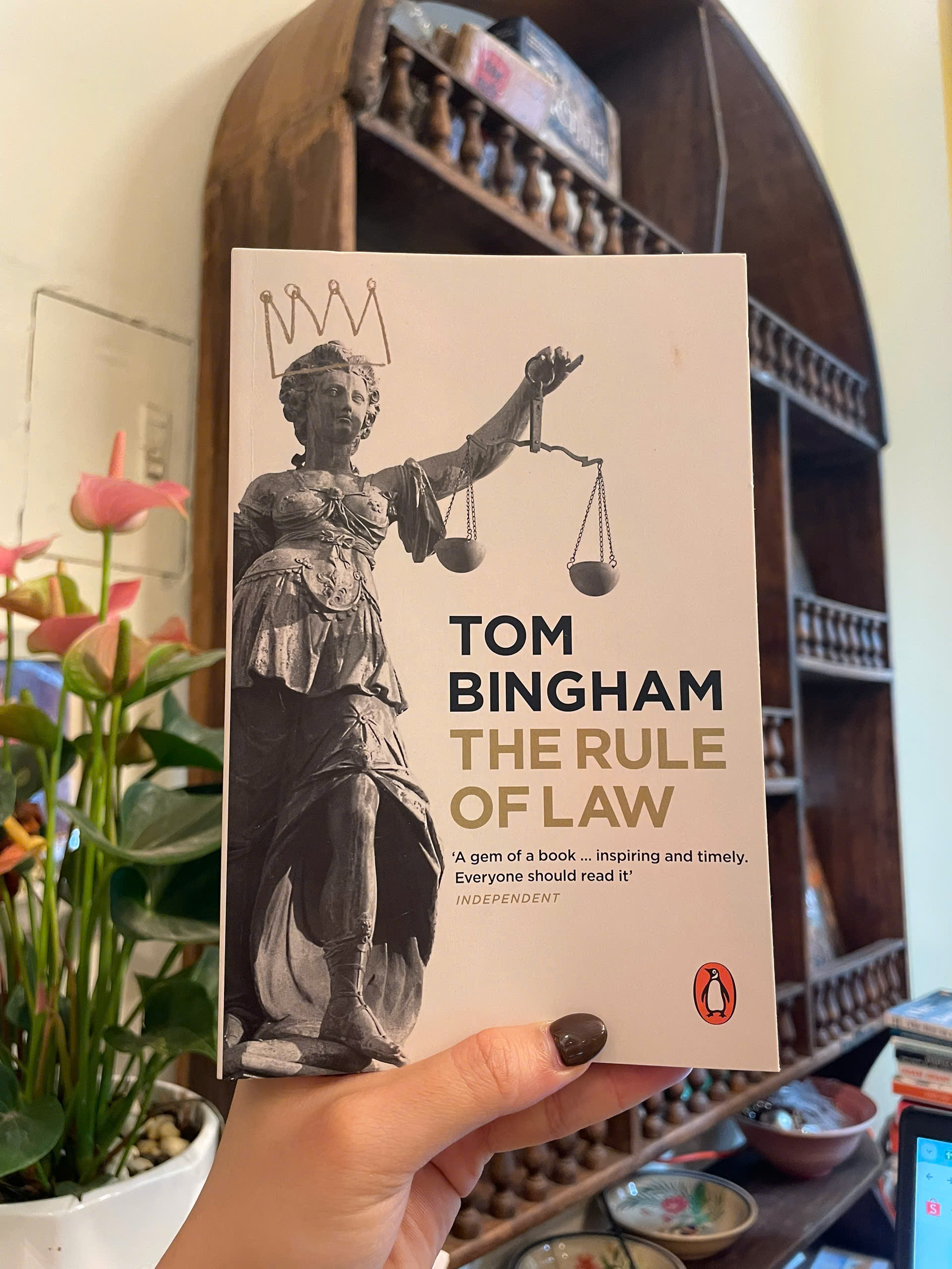 Sách - The Rule Of Law by Tom Bingham - Non Fiction/ Law/ English book - Sách Ngoại Văn