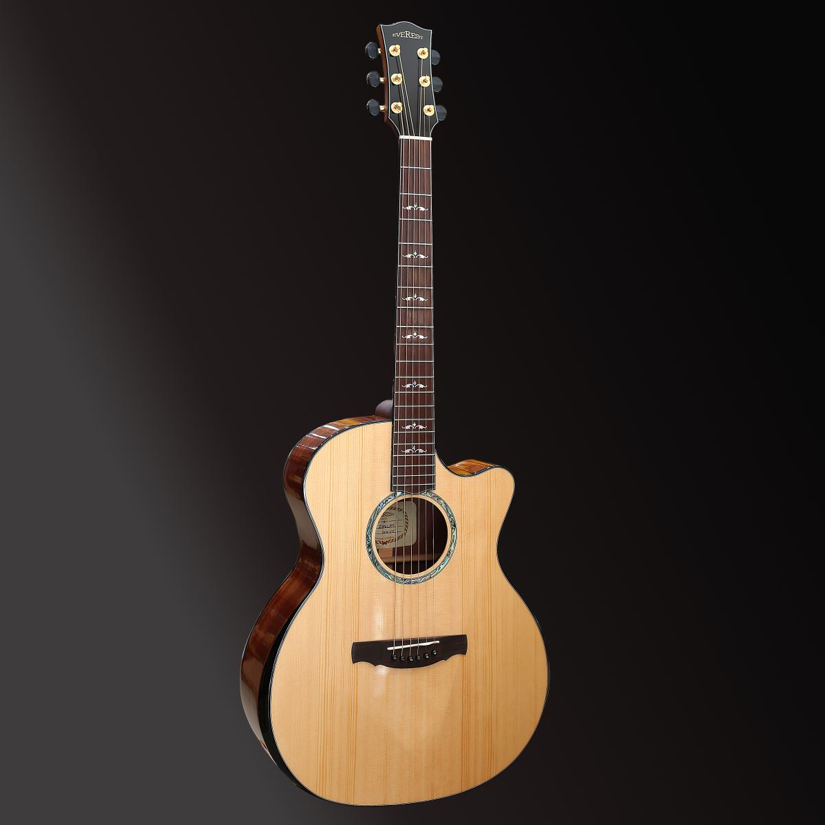 Đàn Guitar Acoustic E100LMT Chất Lượng Cao (Full Solid)