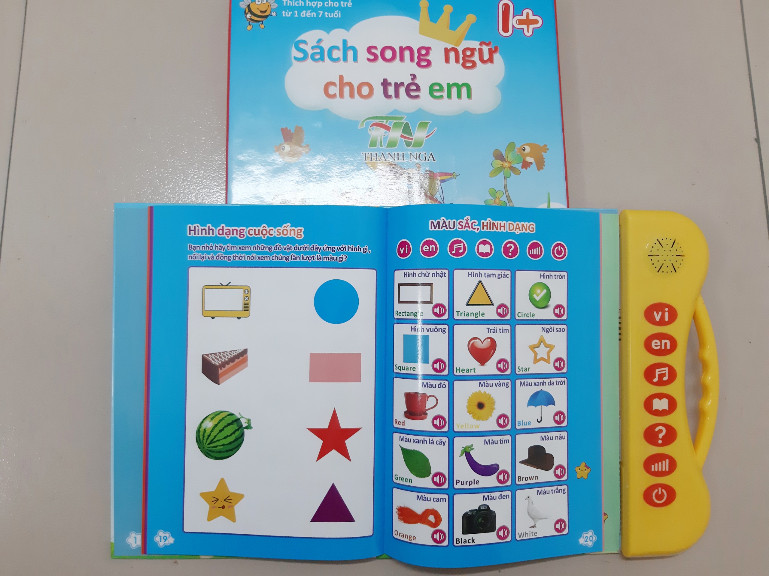 Sách nói điện tử song ngữ Anh - Việt cho trẻ em