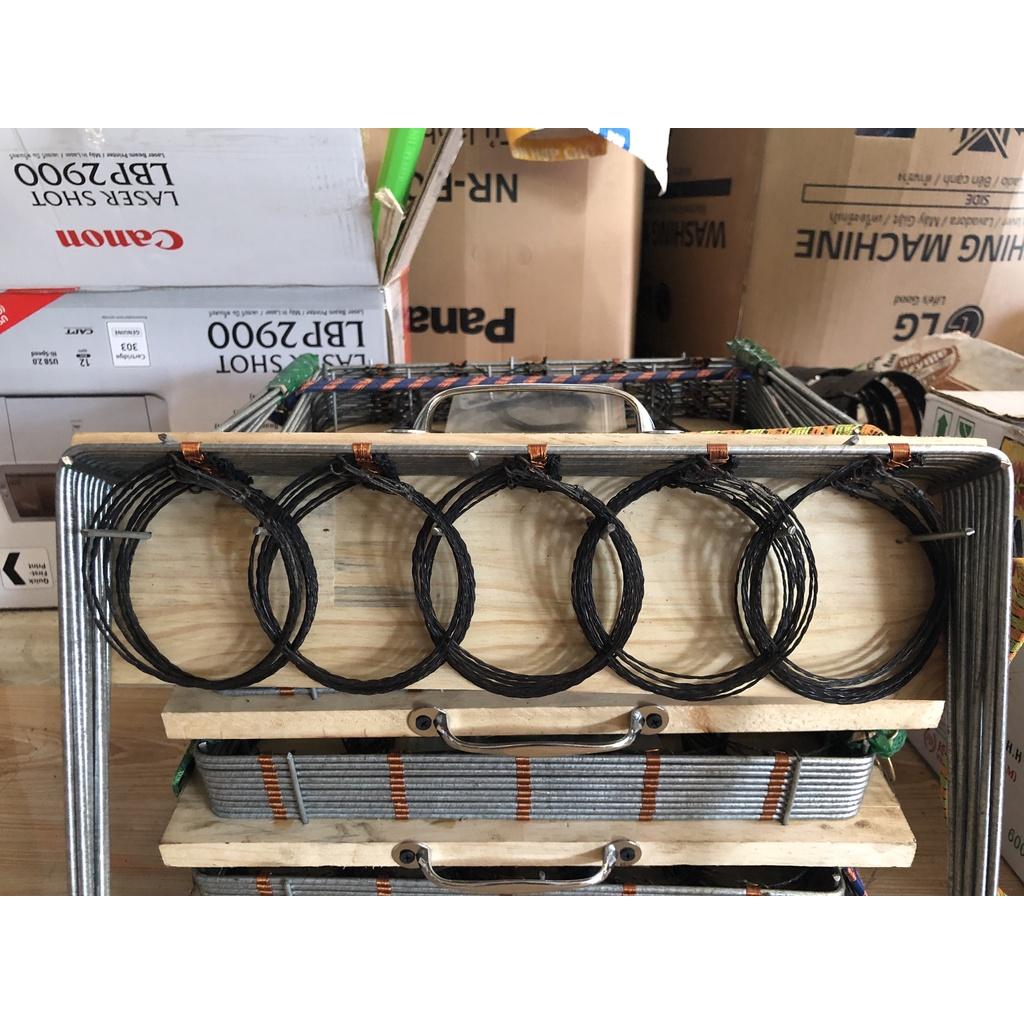 Thòng khung bẫy chồn, quốc, bịp, đa đa, gà đồng tặng 5 vòng sơ cua, đã làm hoàn chỉnh.