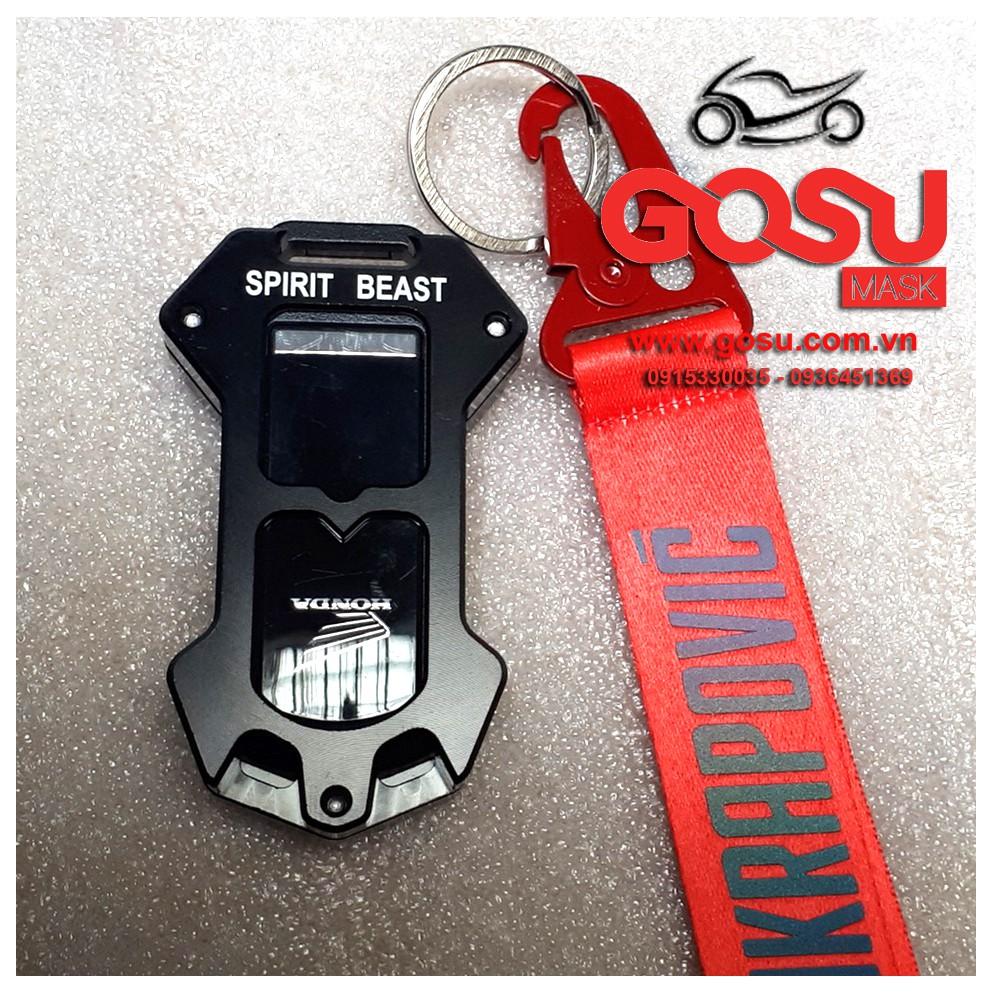 ỐP CNC ĐIỀU KHIỂN KHÓA SMARTKEY HONDA 3 NÚT- SPRIT BEAST