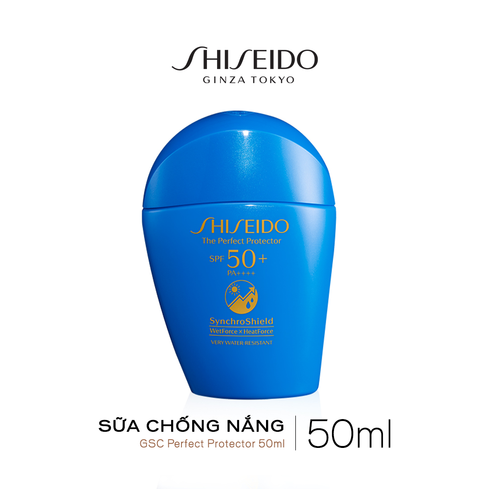 Bộ Sản Phẩm Sữa chống nắng Shiseido GSC Perfect Protector 50ml