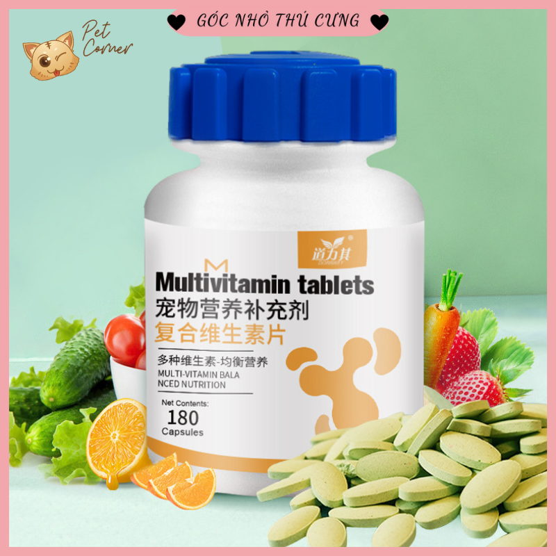 Vitamin cho chó mèo Borammy bổ sung dinh dưỡng cho thú cưng