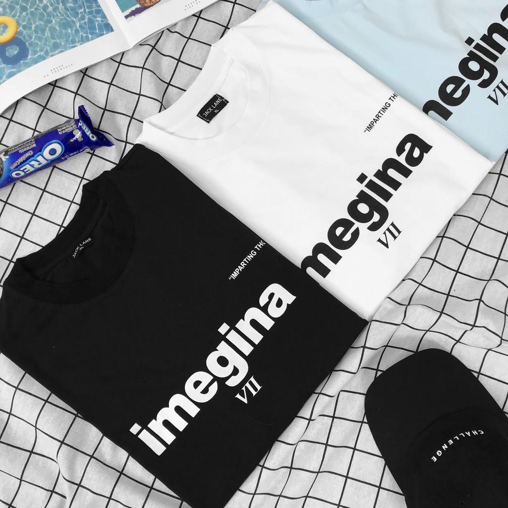 Áo phông Oversize Imegina, JACKLANE , Áo cộc tay Unisex Jack Lane
