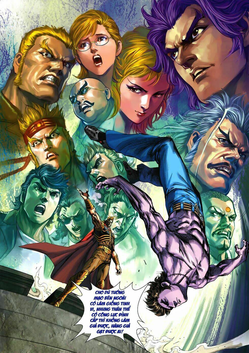 tân tác long hổ môn chapter 550 5