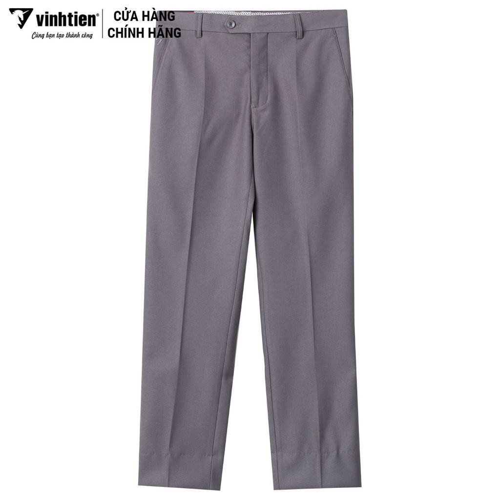 Quần Tây 0Ly Classic 509 Vĩnh Tiến - ND1-C002 - Xám Nhạt