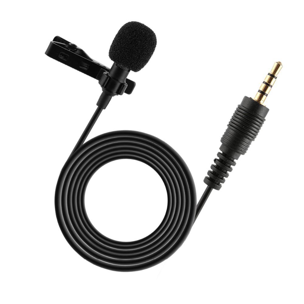 Micrô Lavalier chuyên nghiệp di động Giắc cắm 3,5 mm đa hướng