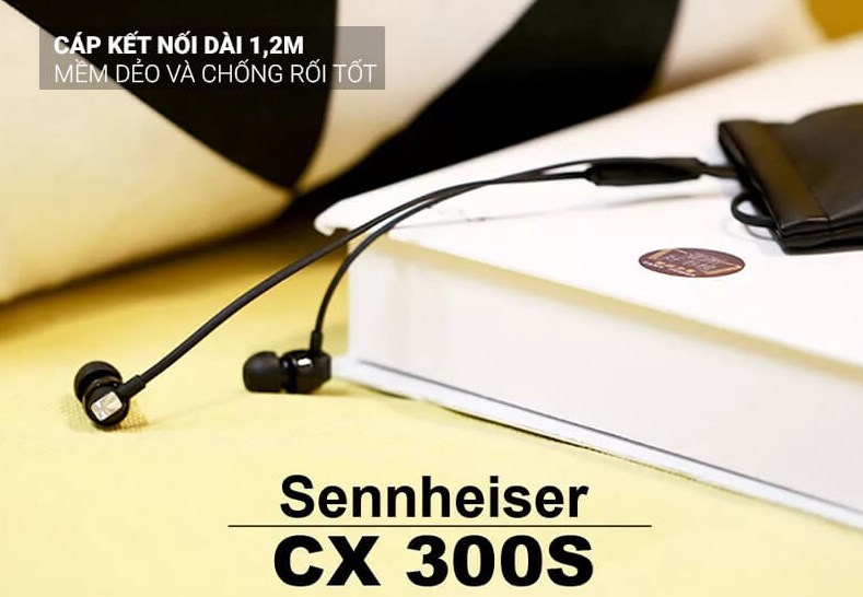 Tai Nghe Có Dây Nhét Tai Sennheiser CX 300S - Hàng chính hãng