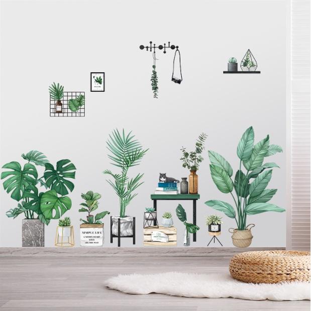 Decal trang trí tường - Trang trí phong cách Châu Âu