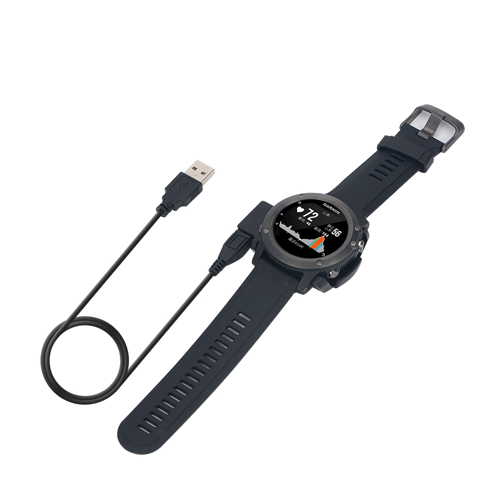 Đế sạc Cradle cho đồng hồ thông minh có cáp truyền dữ liệu Garmin Fenix 3 Fenix 3 HR Quatix 3 với giao diện USB 1 mét