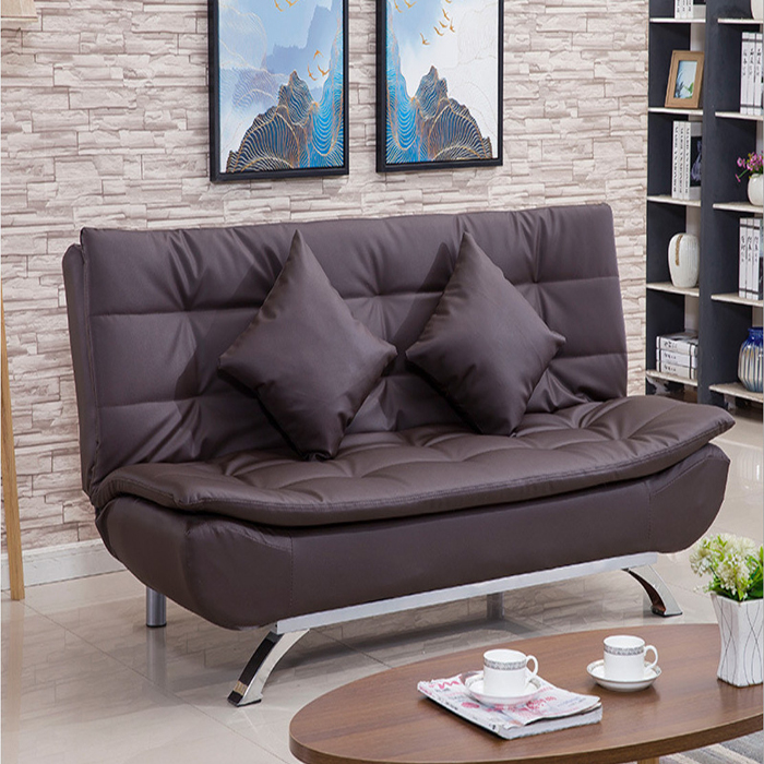 GHẾ SOFA GX0077 GHẾ SOFA DA CAO CẤP KHUNG KIM LOẠI CHỊU LỰC ĐỆM BỌT BIỂN ĐÀN HỒI DA PU SANG TRỌNG CÓ THỂ MỞ RA THÀNH GIƯỜNG TIỆN LỢI TIẾT KIỆM KHÔNG GIAN NHÀ (190 x 88 x 82cm)